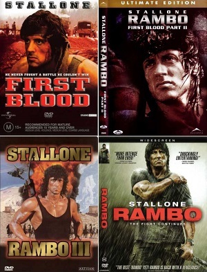 Rambo - 1, 2, 3 e 4 Coleção completa